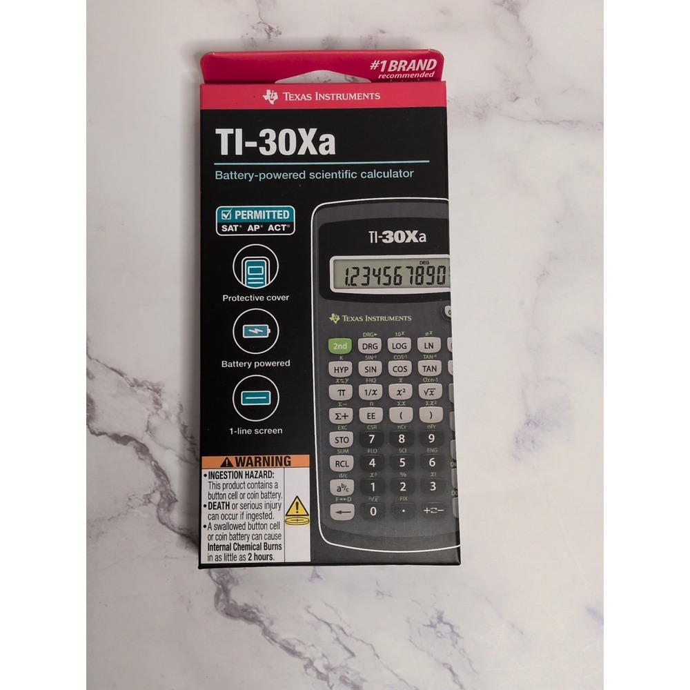 Texas Instruments TI-30Xa Scientific Calculator New In A Box‎